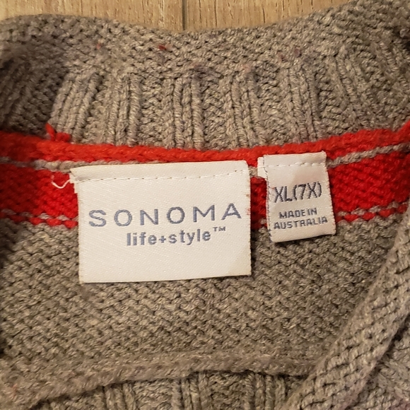SONOMA BOYS STRIPPED SWEATER - Picture 2 of 3